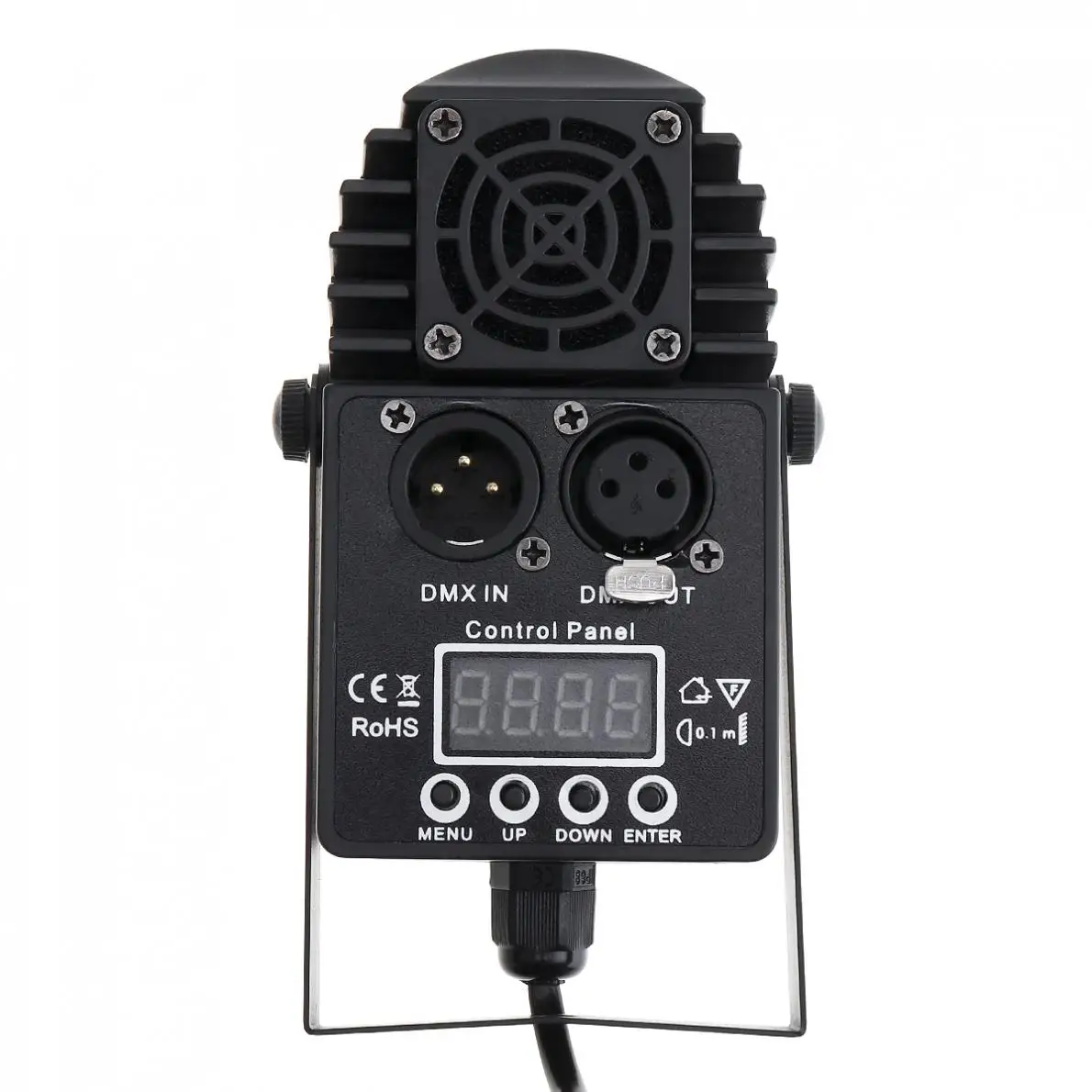 Projecteur de Scène à Faisceau Lumineux LED RGBW, 15W, 4 en 1, DMX, Documents Complets, 6 Canaux, pour DISCO KTV, Effet d\'Éclairage DJ
