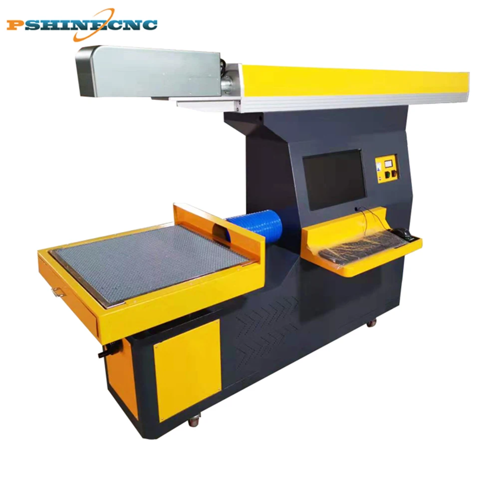 Co2 130w 150w marcatura laser macchina marcatore per I Jeans in pelle