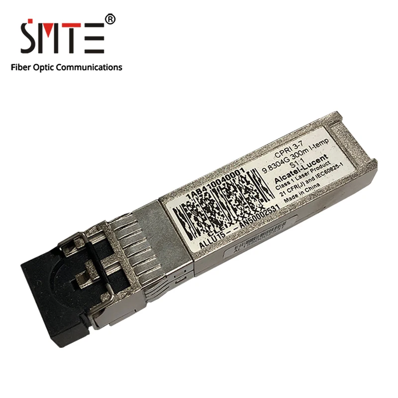 Alcatel-Lucent 1AB410040001 CPRI 3-7 9.8304G 300m s1.1 SFP+ ALLU14--FA26102779 SFP+ Fiber Optical Module