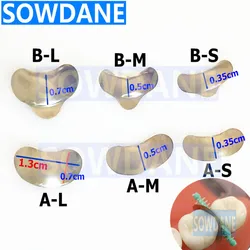 20 Pcs/Set Dental Sectional Contoured Matrices Matrix S/M/L Matrix Bands Tofflemire Stuck dental lab material