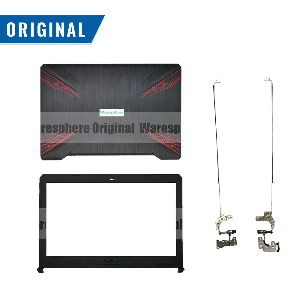 New Original For ASUS FX80 FX80G FX80GD FX504 FX504G FX504GE FX504GD LCD Back Cover / Front Bezel / Hinges / Bottom Base Case