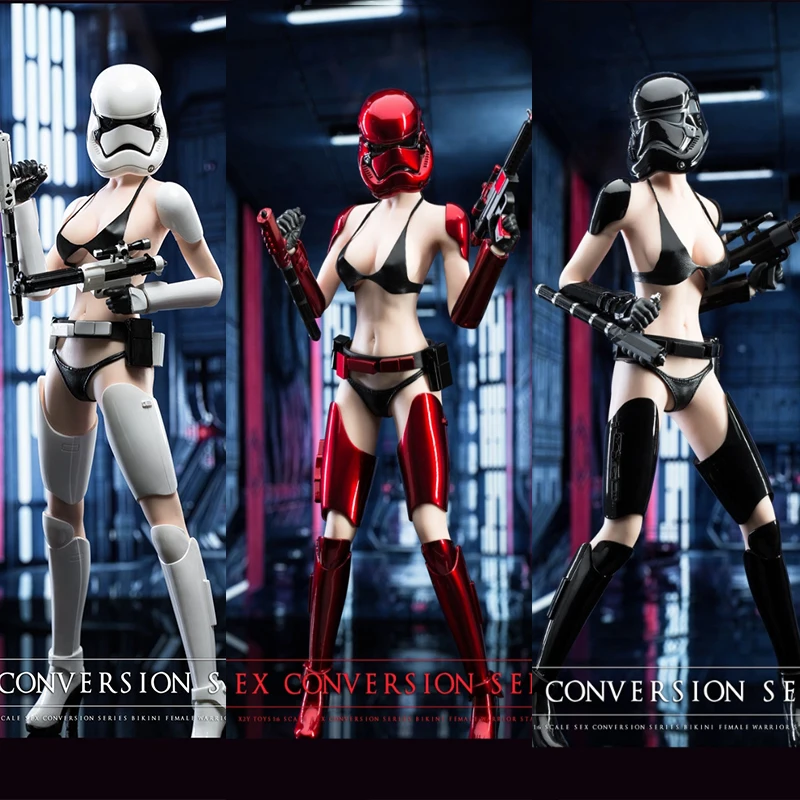 X2Y TOYS 1/6 Conversion Series SCS001 Bikini Female Warrior Star Soldier Fit 12