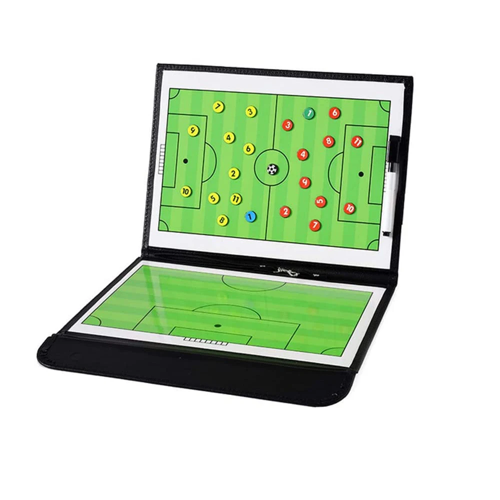 

Coach & Referee Marker Boards Coaches Clipboard Tactical Magnetic Board Kit with Dry Erase, Marker Pen