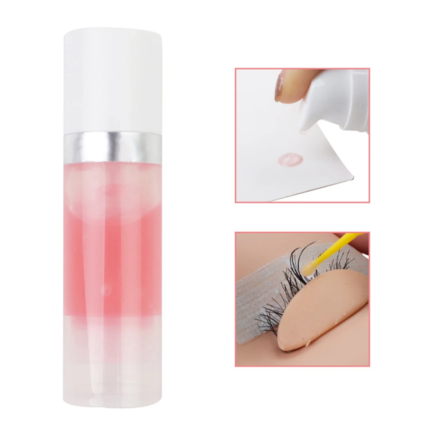 Tdance profissional sprayable portátil zero estimulação gel removedor para extensões de cílios 20ml falso lash removedor maquiagem ferramentas