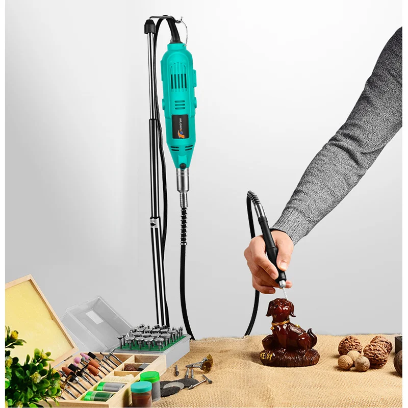 Eje Flexible para amoladora, cable de extensión de taladro, herramienta rotativa Dremel, mango de brocas, suave