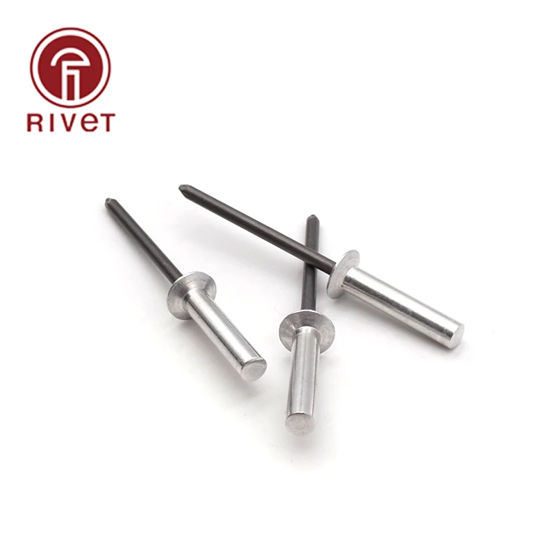 DIN 15974 10pcs M3.2 Aluminum Countersunk Head Closed End Blind Rivet Sealed Blind Rivet Water Air Tightness Rivets