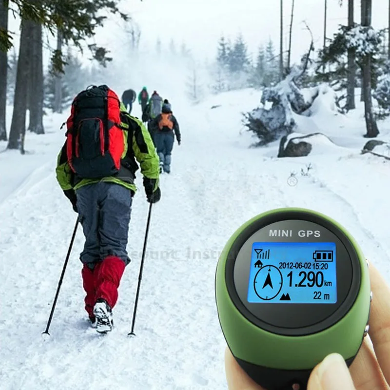 

Rechargeable Mini GPS Navigation Locator GPS Receiver Anti-Lost Waterproof Handheld GPS Electronic Compass For Outdoor Travel