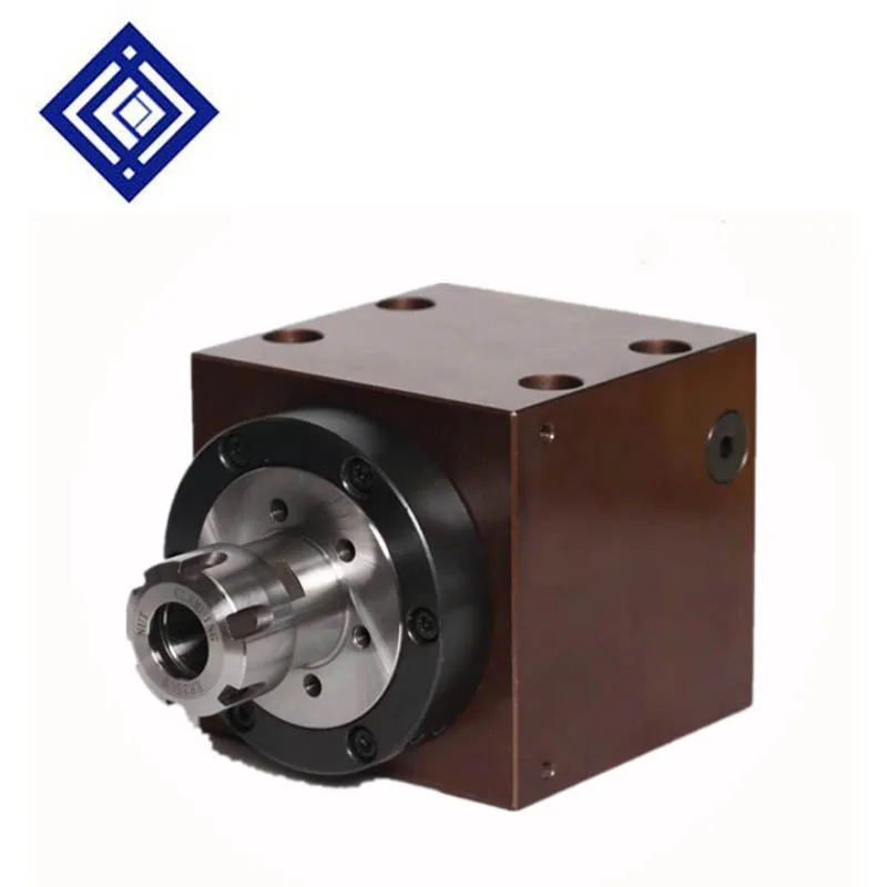 ER25 Single Shaft Recombination Power Head For Drilling And Tapping For CNC Machine