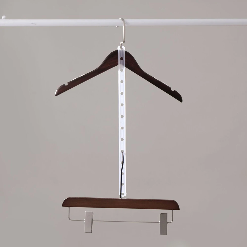 Cabide Hanger Connection Strip With Hole Wardrobe Coat Rack Clothes Storage Rack Connect Hooks For Hanger Home Closet Organizer