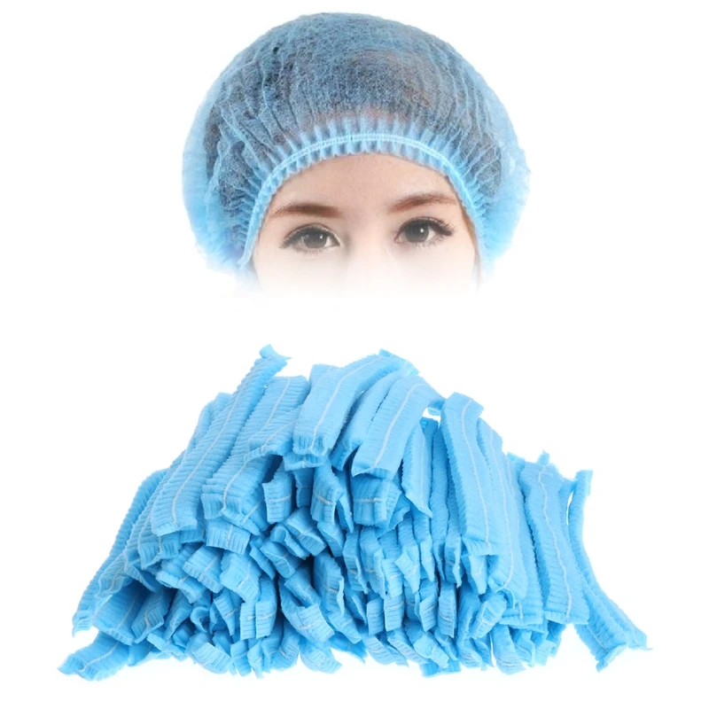 100 Pcs Microblading Disposable Sterile Cap Hair Net For Eyebrow Tattooing Disposable Sterile Cap Accesories Makeup Hat Makeup