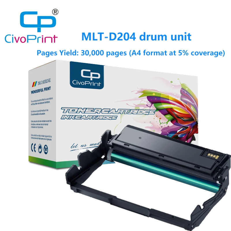 

civoprint Compatible MLT-R204 R204 drum unit Toner Cartridge For Samsung SL-M3325/M3375FD/M3825D/M3875/M4025/M4075