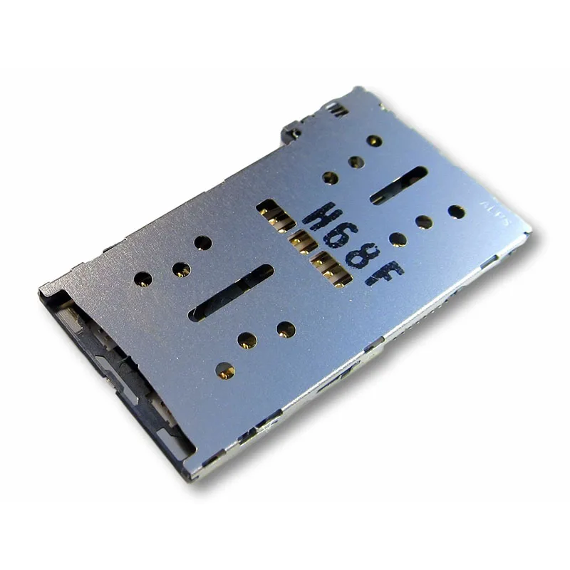 1pcs Micro SD Card + SIM Card Reader Holder Connector For Sony Xperia XC X Compact F5321 F5322  XZ F8331 XP F8132 XZS G8232