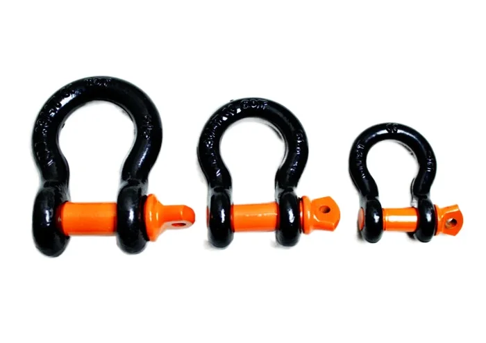 Trailer hook Heavy Duty Galvanized Shackles D Ring 8T 13T 18T 4,400lbs,10,000lbs Capacity for Vehicle Recovery Towing Car tuning