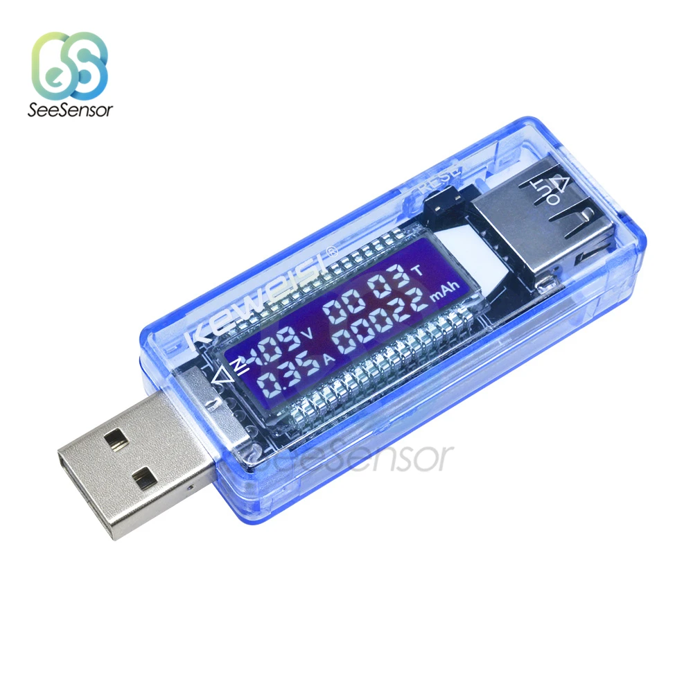 Tester di capacità di tensione di corrente USB Volt tensione di corrente medico caricatore Tester di capacità Tester rilevatore di potenza Mobile
