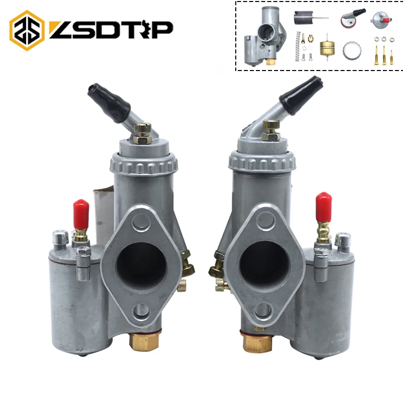 

ZSDTRP- NEW Improve CJ-K 750 Motorcycle Carburetor Carb Copper Float Twin Cyclinder Engine Parts For BMW R50 R60 R12 KC750 R71