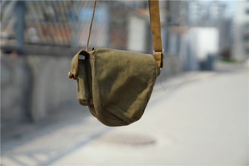 الفائض الأصلي فترة حرب فيتنام الصينية 56 AK طبل ماج الحقيبة الذخيرة العسكرية #6