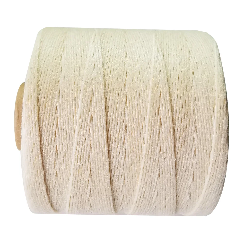 High Tenacity 100% Natural ramie waxed rope weight about 520g/cone twine cords string thread for sewing handmade DIY