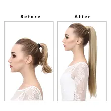 Synthetic Clip-In Ponytail Extension Wig #2