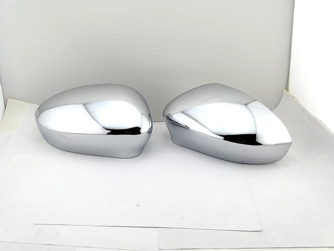 

Chrome RHD & LHD Wing Side Mirror Cover cap Primed ABARTH Grande Punto evo for FIAT 500 2007-2019