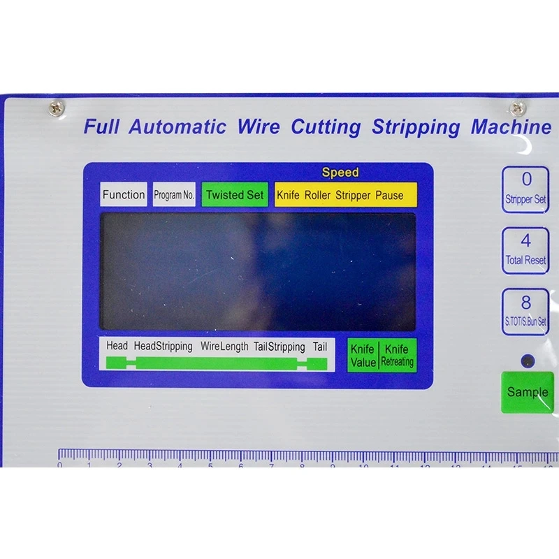 Machine à dénuder automatique de fil d'ordinateur, dénudeur de câble électrique, coupe-tube SWT508C