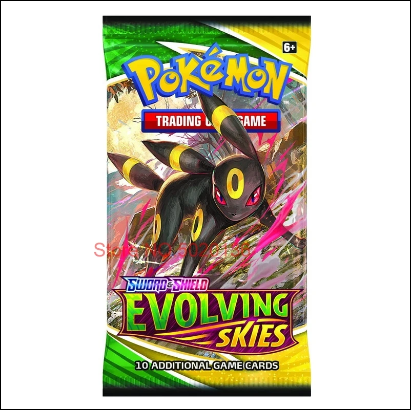 Pokemon Sword & Shield Evolving Skies Factory Sealed Booster Box Cards