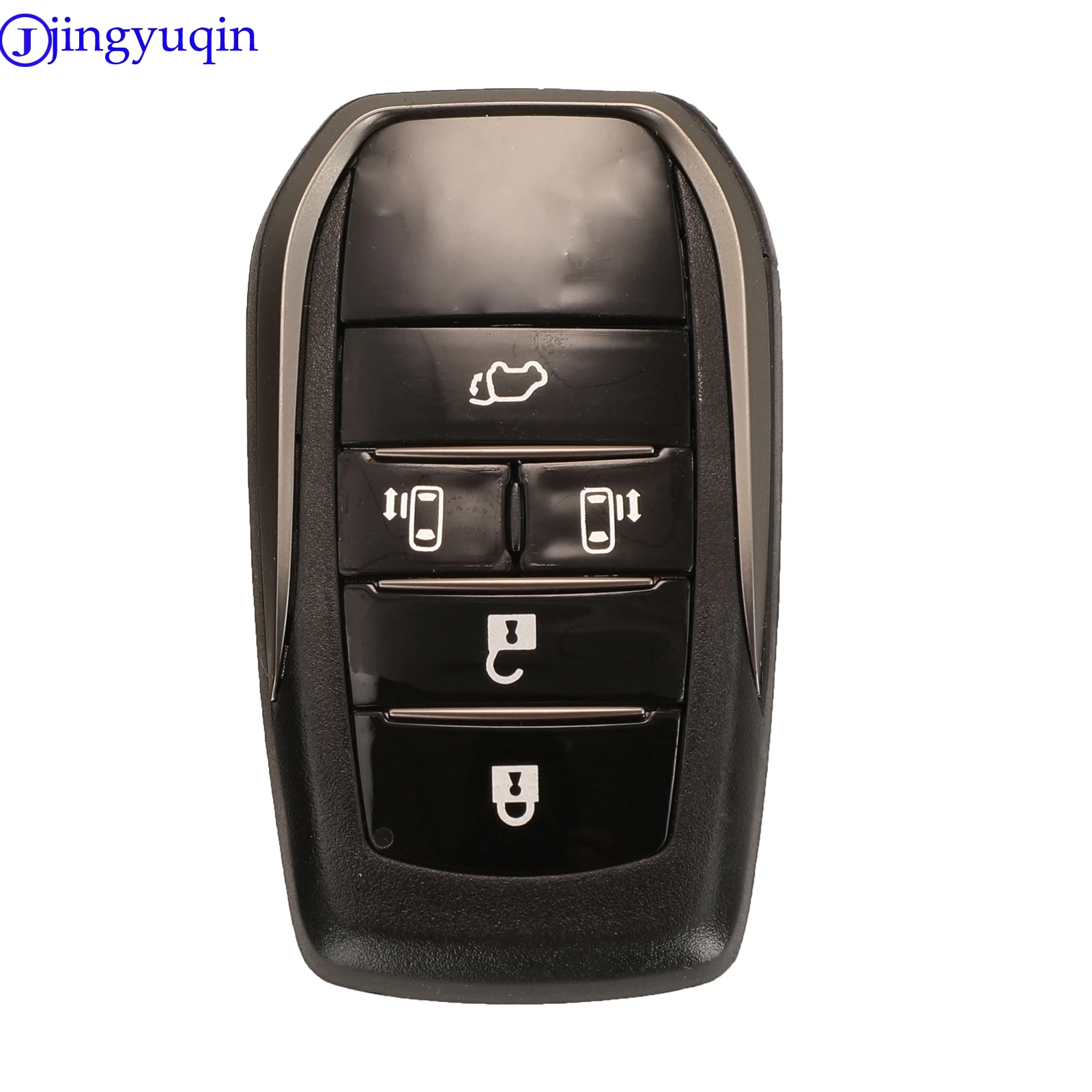 Jingyuqin sostituzione 5/6 pulsanti Remote Car Key Case Cover Fob per Toyota Vellfire Alphard New Smart Key