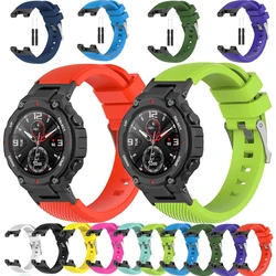 ソフトxiaomiためのhuami amazfit tレックスブレスレットamazfitためtレックスプロスポーツストラップリストバンドアクセサリー