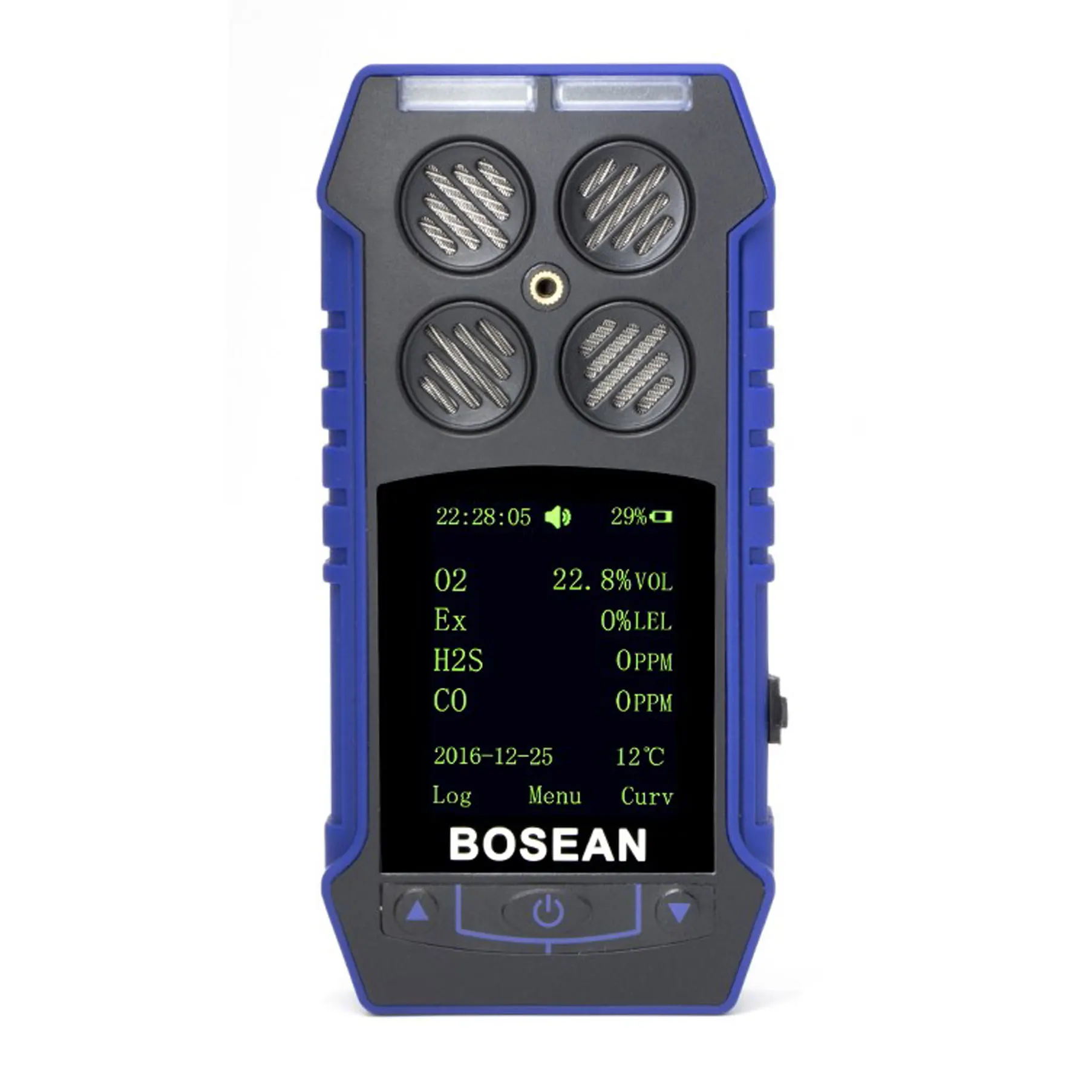 High-sensitivity Sensor Portable multi-gas detector BH-4S CO H2S O2 Combustible Explosive Gas (Ex / LEL / CH4) leakage detection