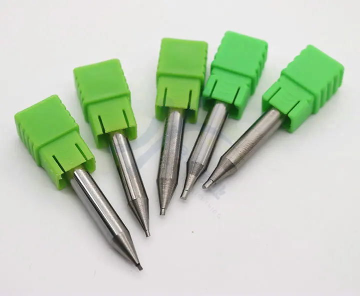 Raise Carbide Single Blade 0.9 1.0 1.2 1.5 2.0 2.5 End Mills Cutters For Key Copy Cutting Duplicating Machine Drill Bits