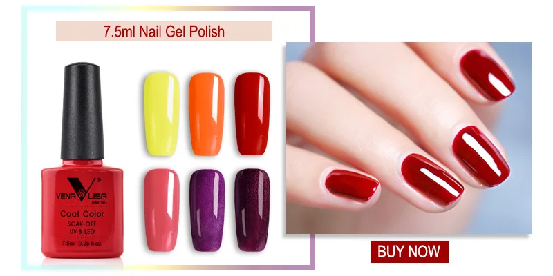 2 teile/satz Venalisa 12 ml Keine Säure Basislack Kit Nagel Anti-vergilbung Kein Wischen Top Mantel Langlebig Nail art Maniküre Nagel Kit Gel – Detail 1
