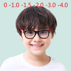 KIids Square Glasses Rivets Children Boy Girls 3-12 years Prescription Eyewear 0 -0.5 -0.75 -1.0 -1.5 -2.0 -3.0 -4.0