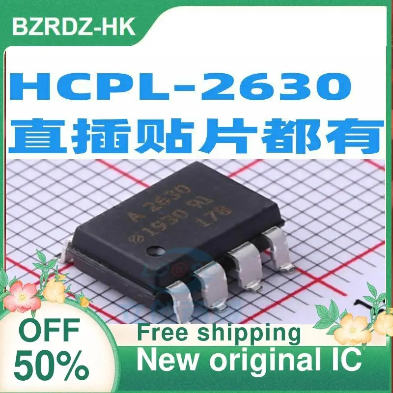 2 Cái/lốc A2630 HCPL-2630 HCPL-A2630 SOP8/DIP8 Mới Ban Đầu IC