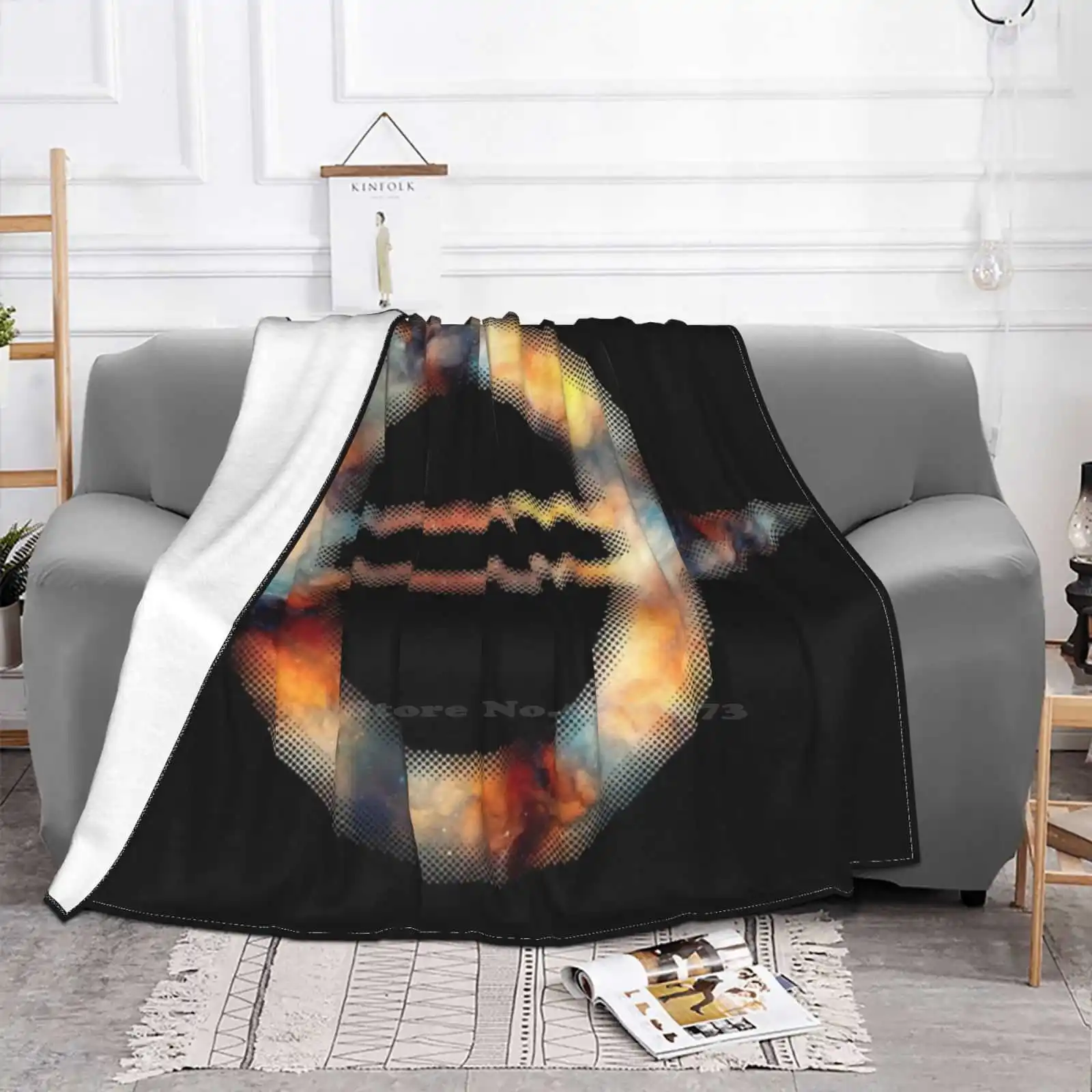 Come Back Home Best Selling Room Household Flannel Blanket Nebula Kpop K Pop Pop Music Planet Space Mens Wing Circle Round Four