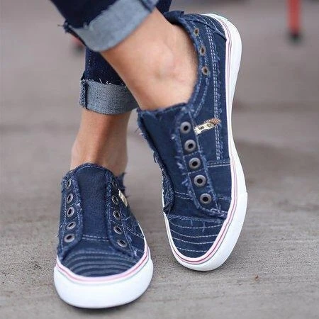 Autumn spring Women's Flat-soled White Sneakers Women Shoes Fashion canvas shoes Casual Zapatillas Cowboy shoes large size