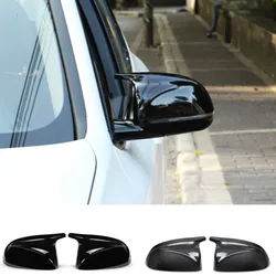 For BMW X3 G01 X4 G02 X5 G05 X6 G06 X7 G07 2018 2019 2020 M style black rearview mirror cover X3M Look rearview mirror cover