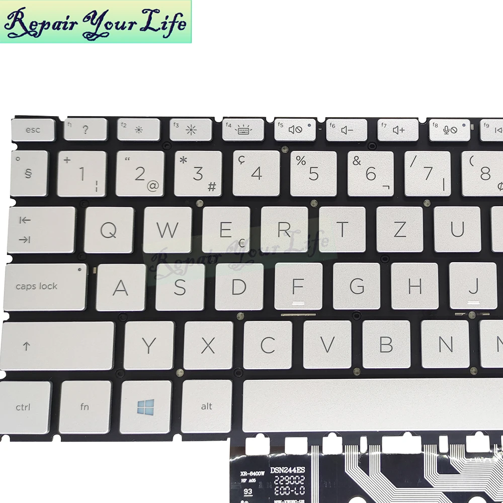 Imagem -03 - Inglês Japão sw Ele Teclado Backlight Teclados para hp Envy X360 15-ed 15m-ed 15-ag Envy 15 ee Tpn-w140 C149 Nsk-xw1bc