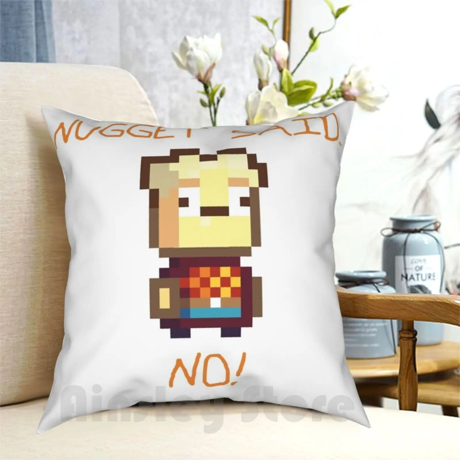 Kindergarten Nugget Pillow Case Printed Home Soft DIY Pillow cover Nugget Kindergarten The Game Kindergarten Nugget Said No