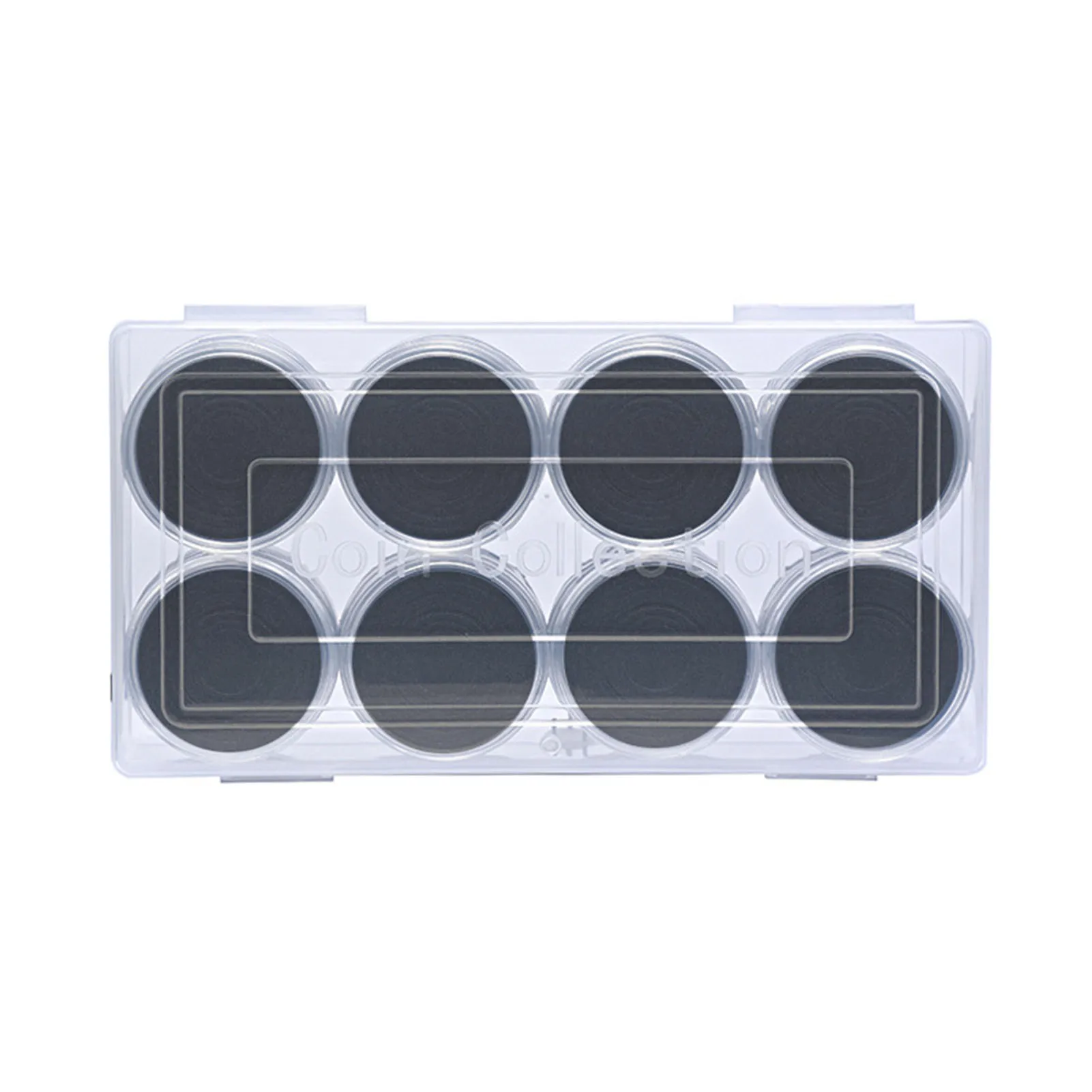 40Pcs Gasket Pads Coin Capsule Protect Case Holder Storage Box 40 Coins To Maintain Them Sorted for 17/20.5/25/27/30/35/40/46mm