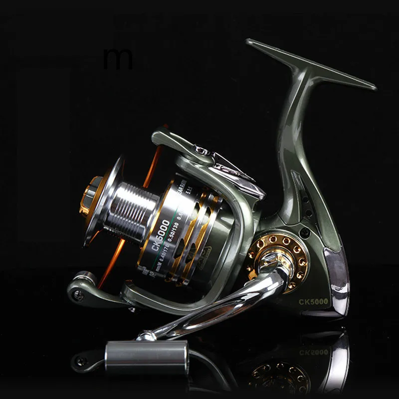 5.2:1high Speed Line Coil 4000s 5000s 6000s Spinning Wheel Metal Distant Wheels Rock Fishing Reels Raft Carretilha De Pesca