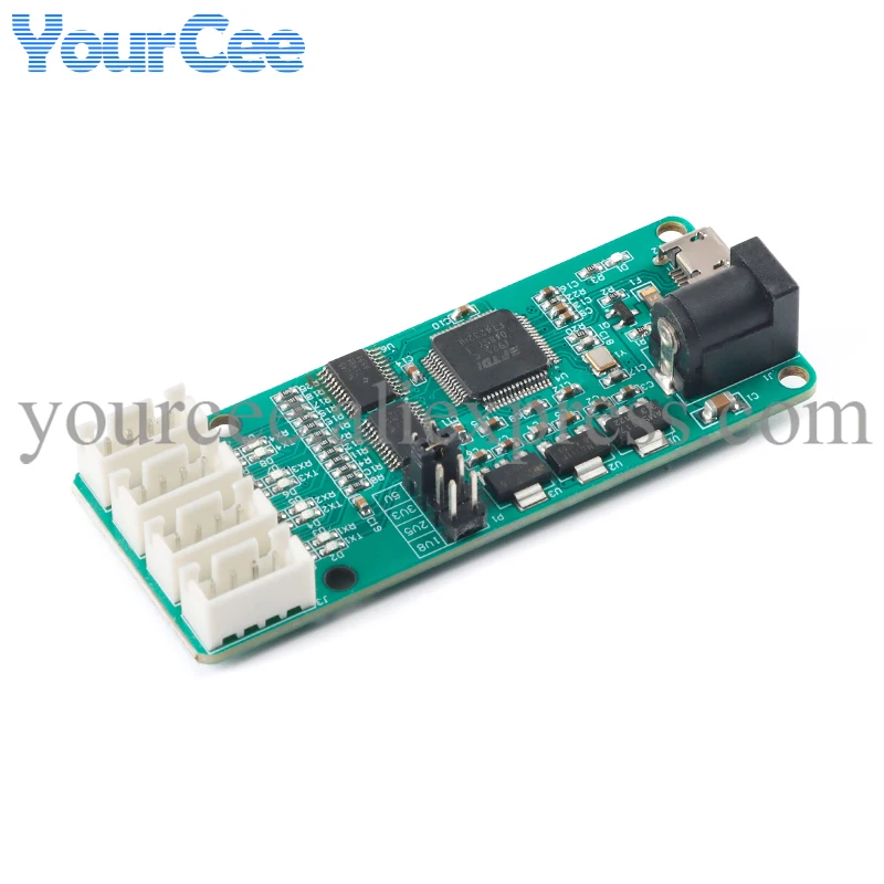 FT4232-4TTL USB to 4 Channel TTL USB to UART TTL FT4232HL FT4232 Module UART Serial Port Module XH2.54