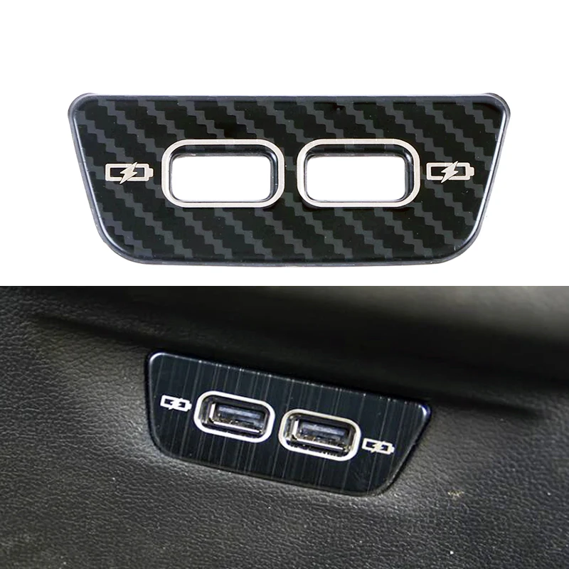 Car Interior Carbon Fiber Stainless Steel For Volkswagen VW Golf 8 MK8 2020 2021 Air Vent Trims Window Lift Switch Panel Trim