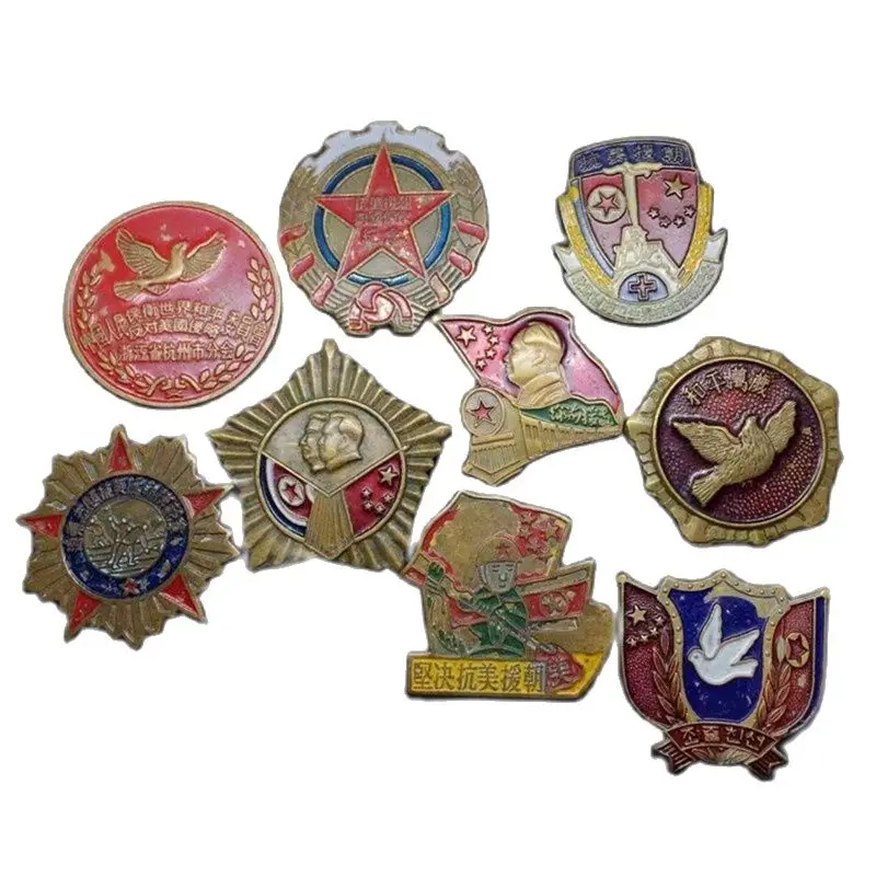 Bronze Commemorative Medals for the Korean War, 18 Emblems