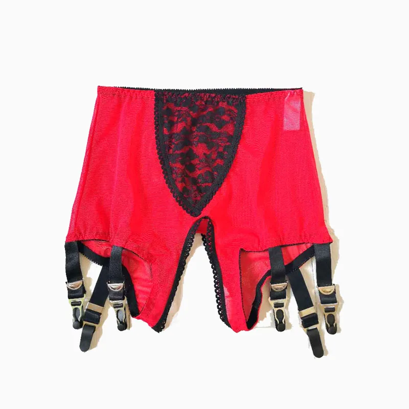 Sexy Garter Belt for Stocking Black Lace High Waist Mesh Garter Belt Women  Crotchless Panty Lingerie Suspender Belts Belts - AliExpress 200574005