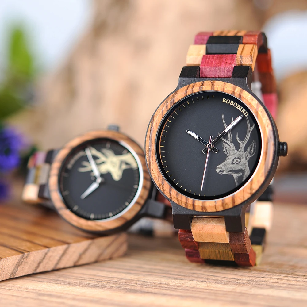 Fast Shipping from US BOBO BIRD Wood Watches for Men Watch Special Prices Wristwatches erkek kol saati Quartz Watch Male