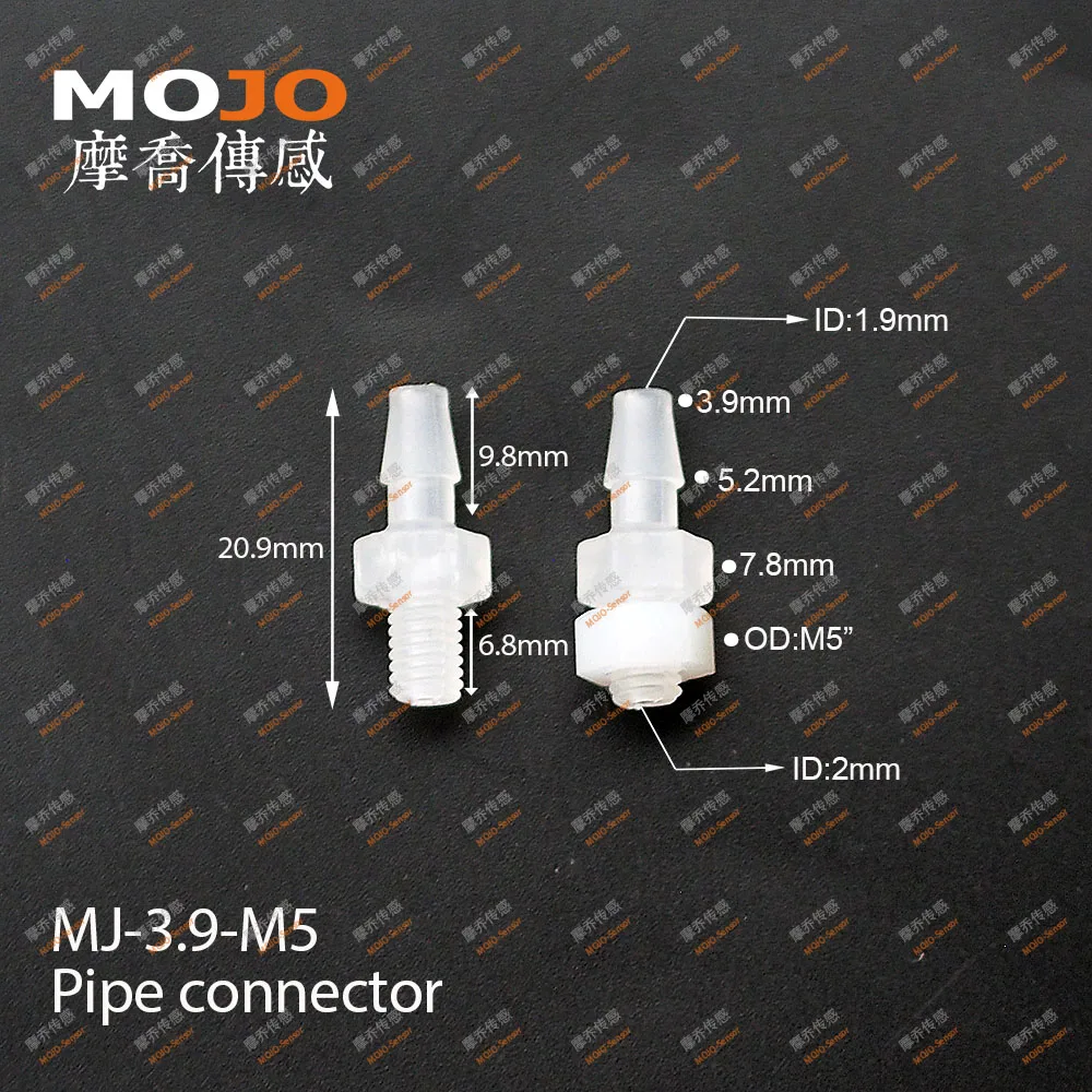 2025년 무료배송! !MJ-3.9-M5(100PCS/LOTS) 직선 노즐 커넥터