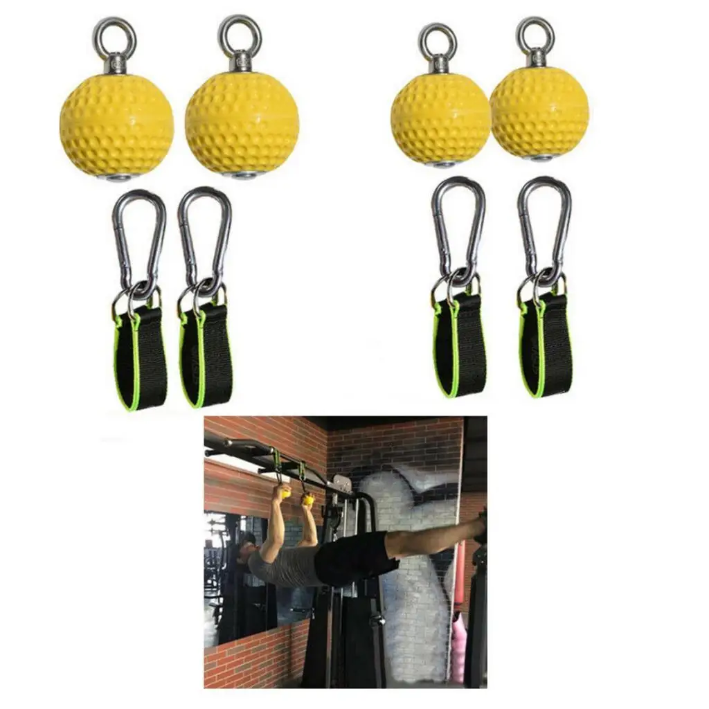 Wysokiej jakości antypoślizgowa Pull-up Grip Ball 9.7cm ramię powrót mięśnie wspinaczka Rock Hold trener sprzęt Fitness sprzęt