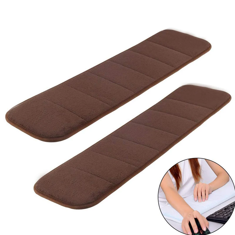 Memory Sponge Wrist Elbow Mat  Sweat-absorbent Anti-slip Cushion Keyboard Comfortable Foam Pad for Office Desktop Computer Table