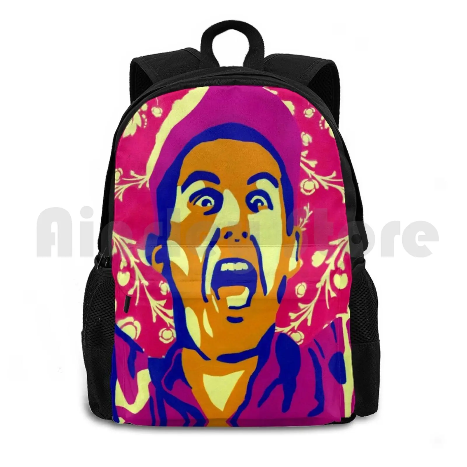 Billy Madison , I Am The Smartest Man Alive , Stencil Art Outdoor Hiking Backpack Waterproof Camping Travel Billy Madison Billy