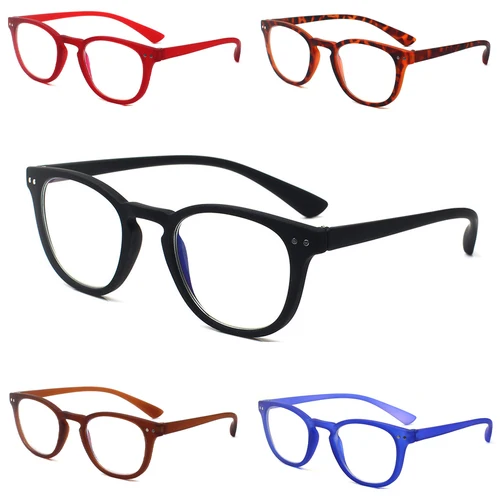 Turezing-gafas de lectura con bloqueo de luz azul para hombre y mujer, lentes cuadradas a la moda para lectores de ordenador, antideslumbrantes, con filtro de rayos UV