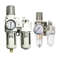 AC2010-02 AC3010-03 AC4010-04 Regulador de presión neumática Separador de agua y aceite Compresor de drenaje manual Filtro de aire Humedad